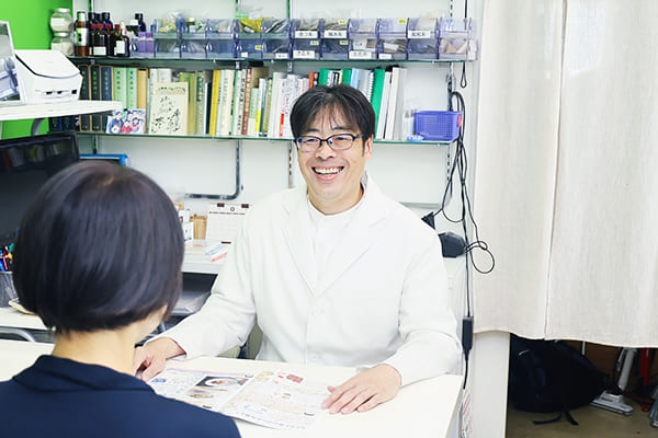 アトピー性皮膚炎相談の初回カウンセリング