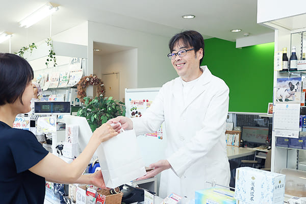 アトピー性皮膚炎相談のお会計・次回のご予約