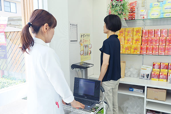 漢方ダイエットの体組成計チェック